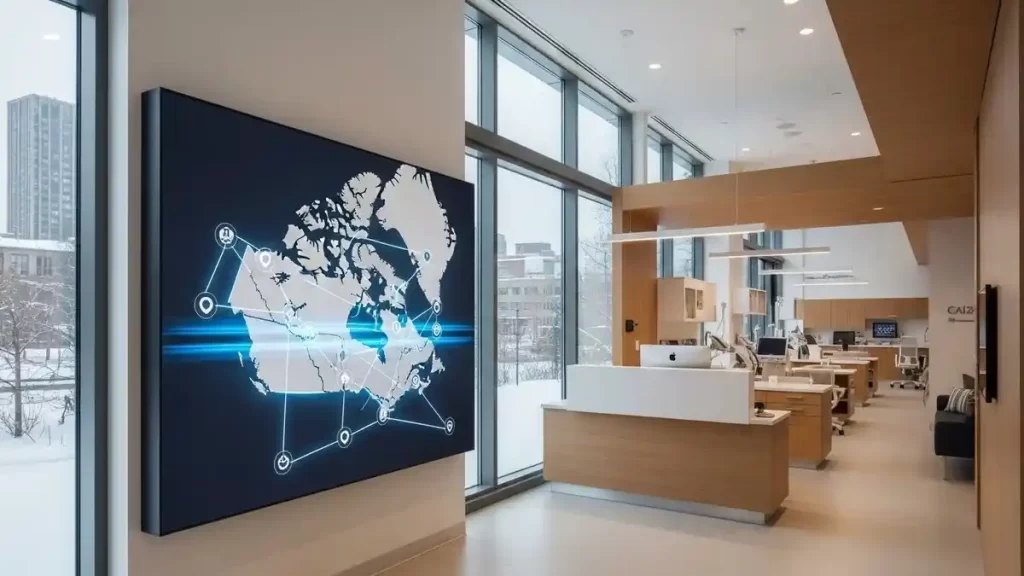 schema markup for multi location Canadian clinics